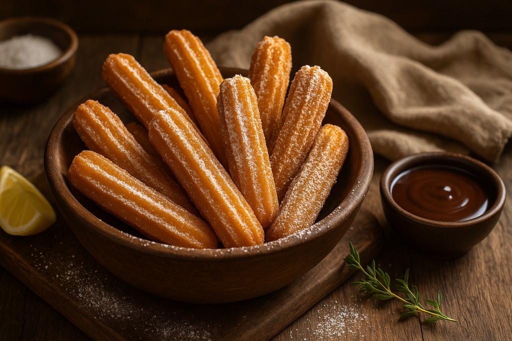 recette churros airfryer
