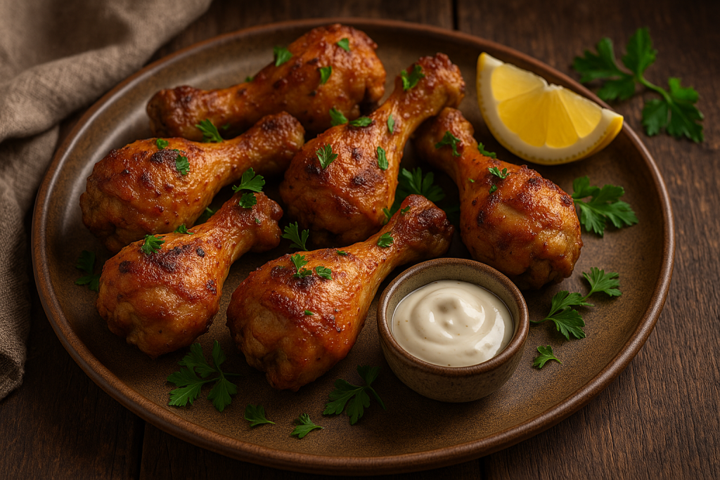 recette pilon de poulet airfryer