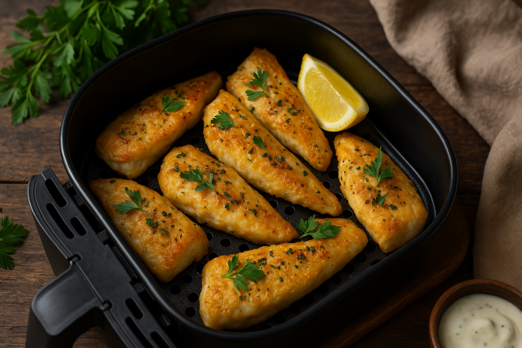 recette poisson airfryer